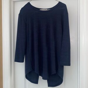 Navy blue sweater. Size Small. Long sleeve.